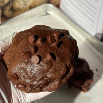 NYC Double Chocolate Chip Cookies - The Fairy Who Bakes