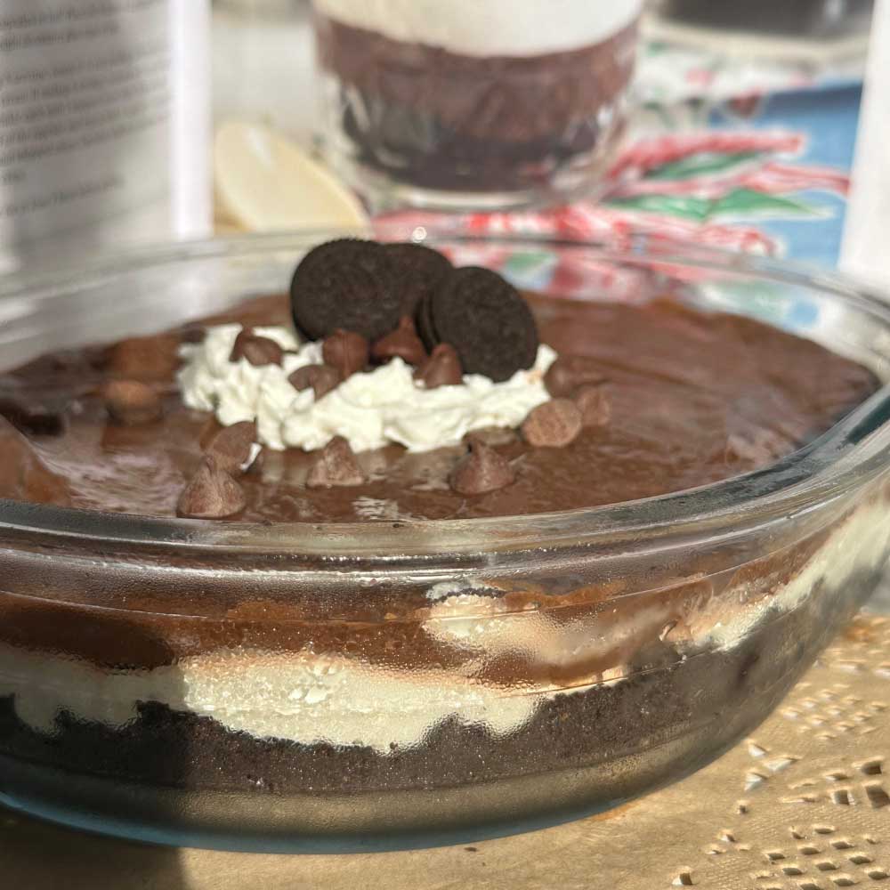 No-bake Chocolate Lasagna