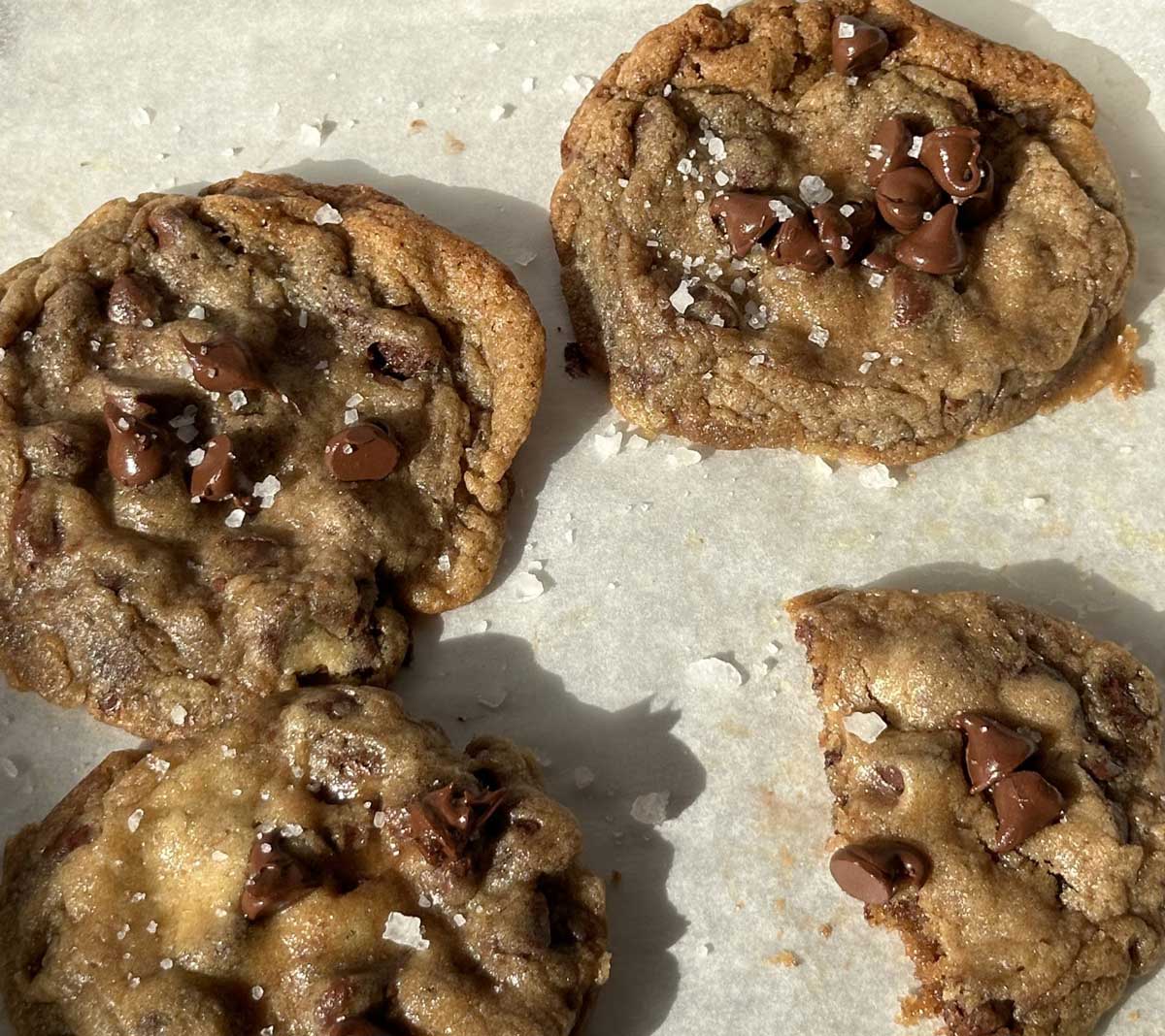 Caramel Chocolate Chunk Cookies