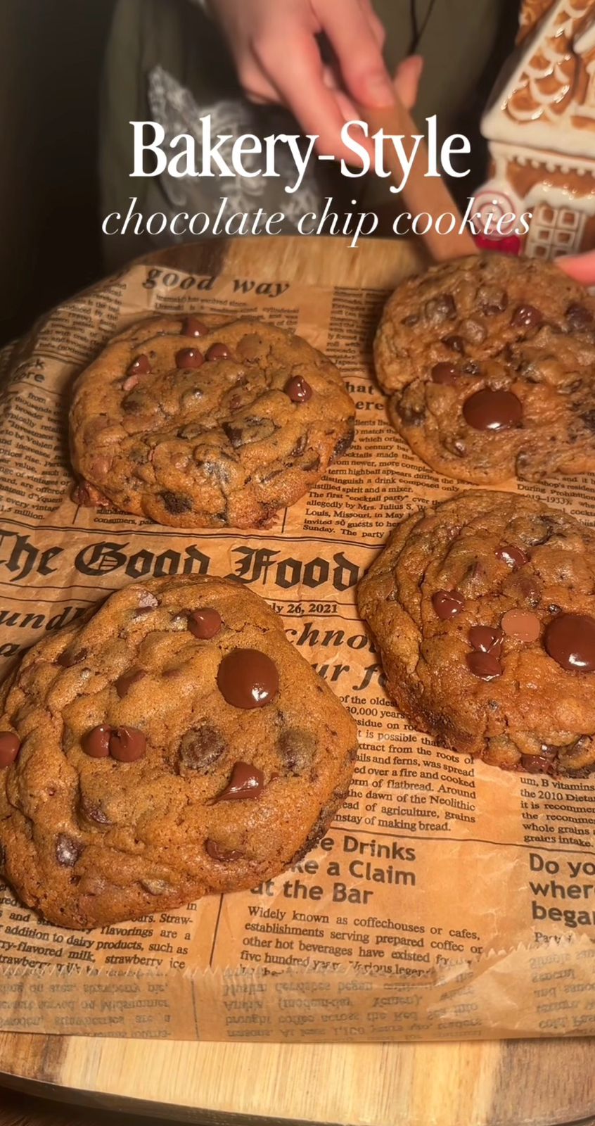 Bakery-Style Chocolate Chunk Cookies