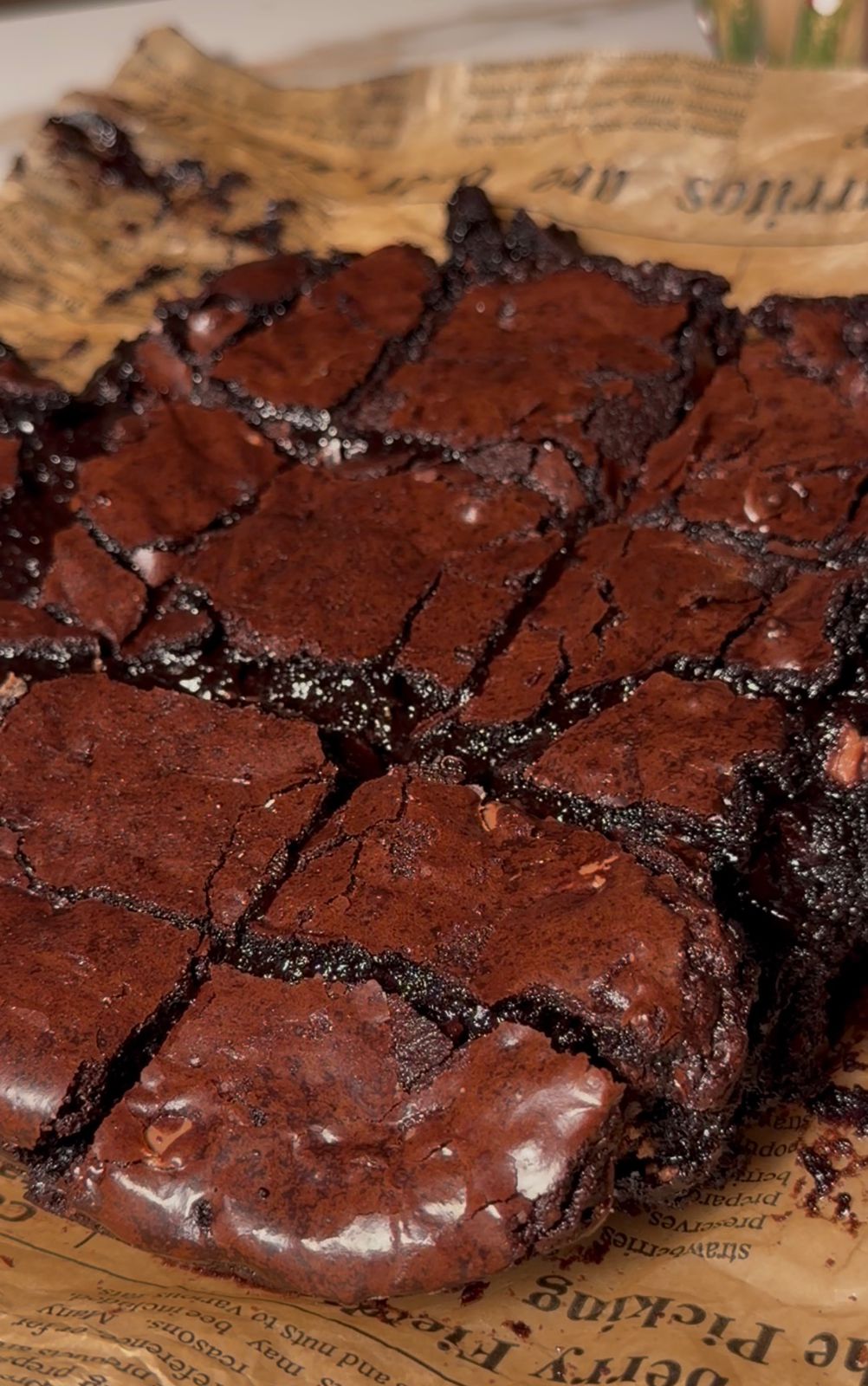 Grandma’s Thick & Fudgy Chocolate Brownies