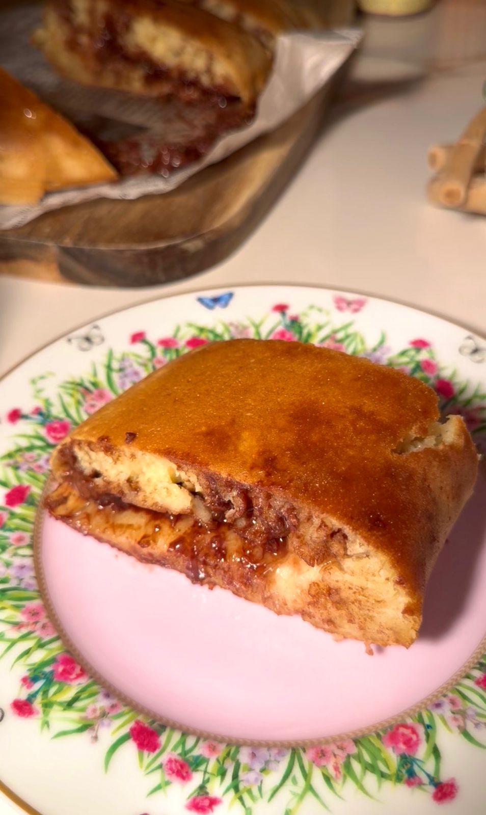 Golden Giant Stuffed Bubble Cake