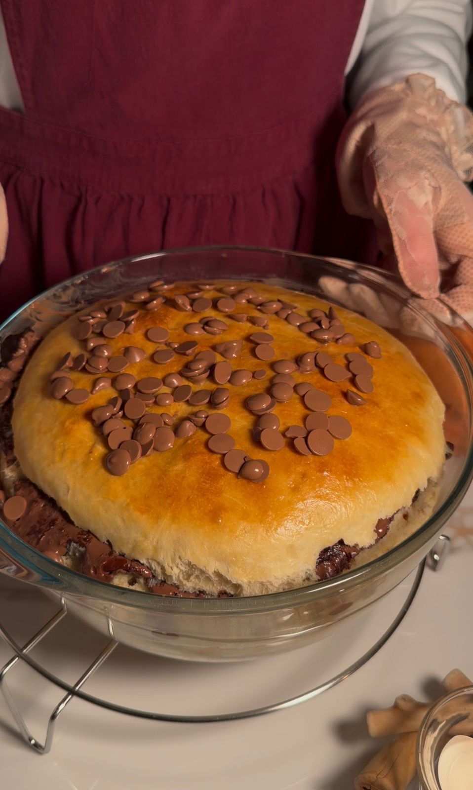 Bakery-Style Chocolate Chip Casserole