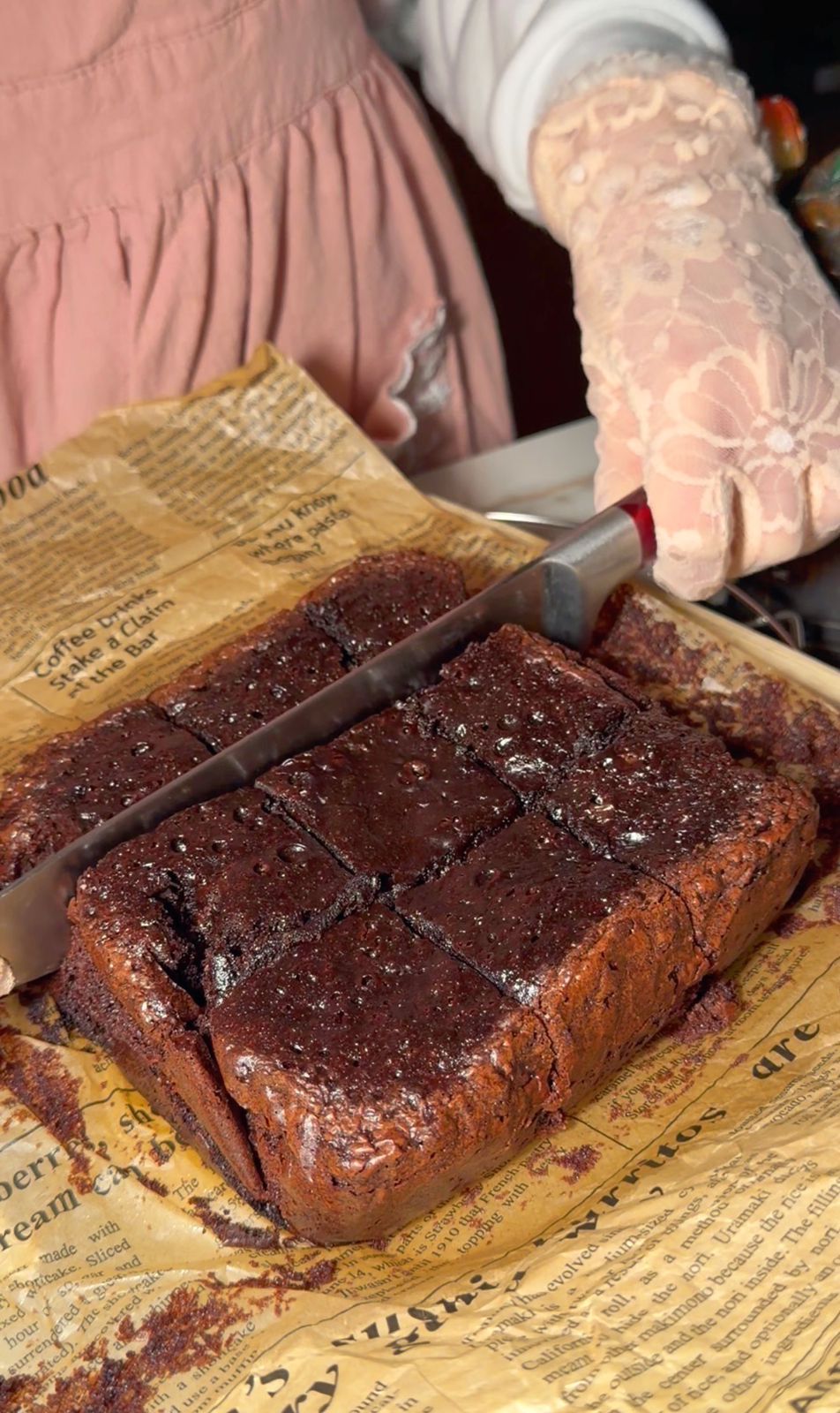 Super Thick Fudge Brownies (No Oven)