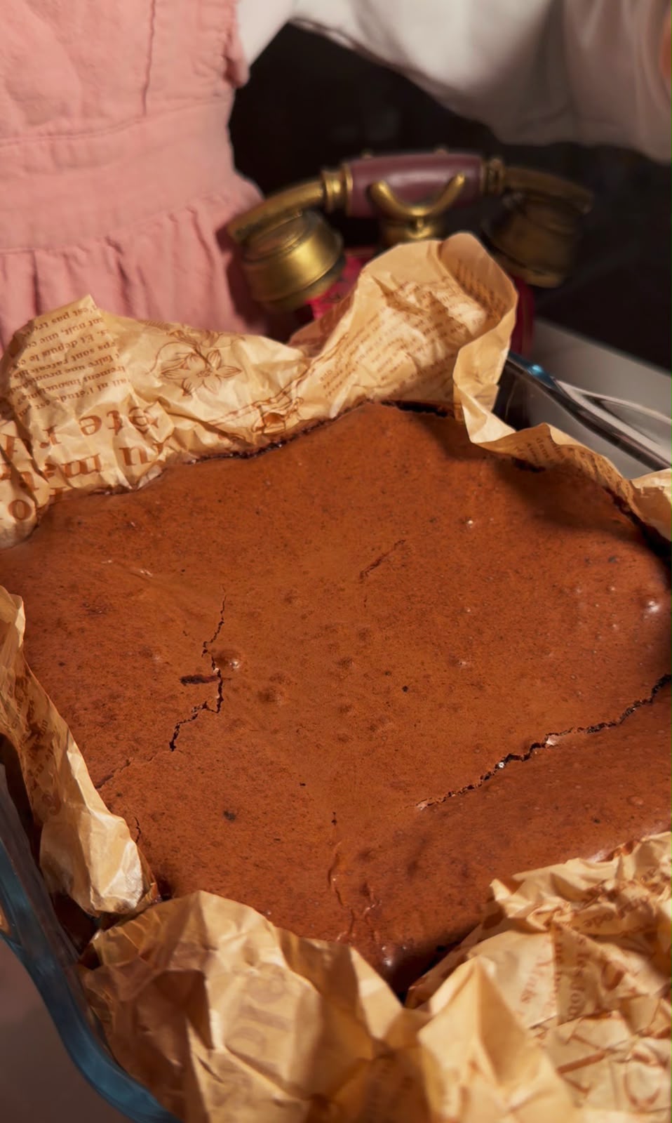 Fudgy White Chocolate Brownies