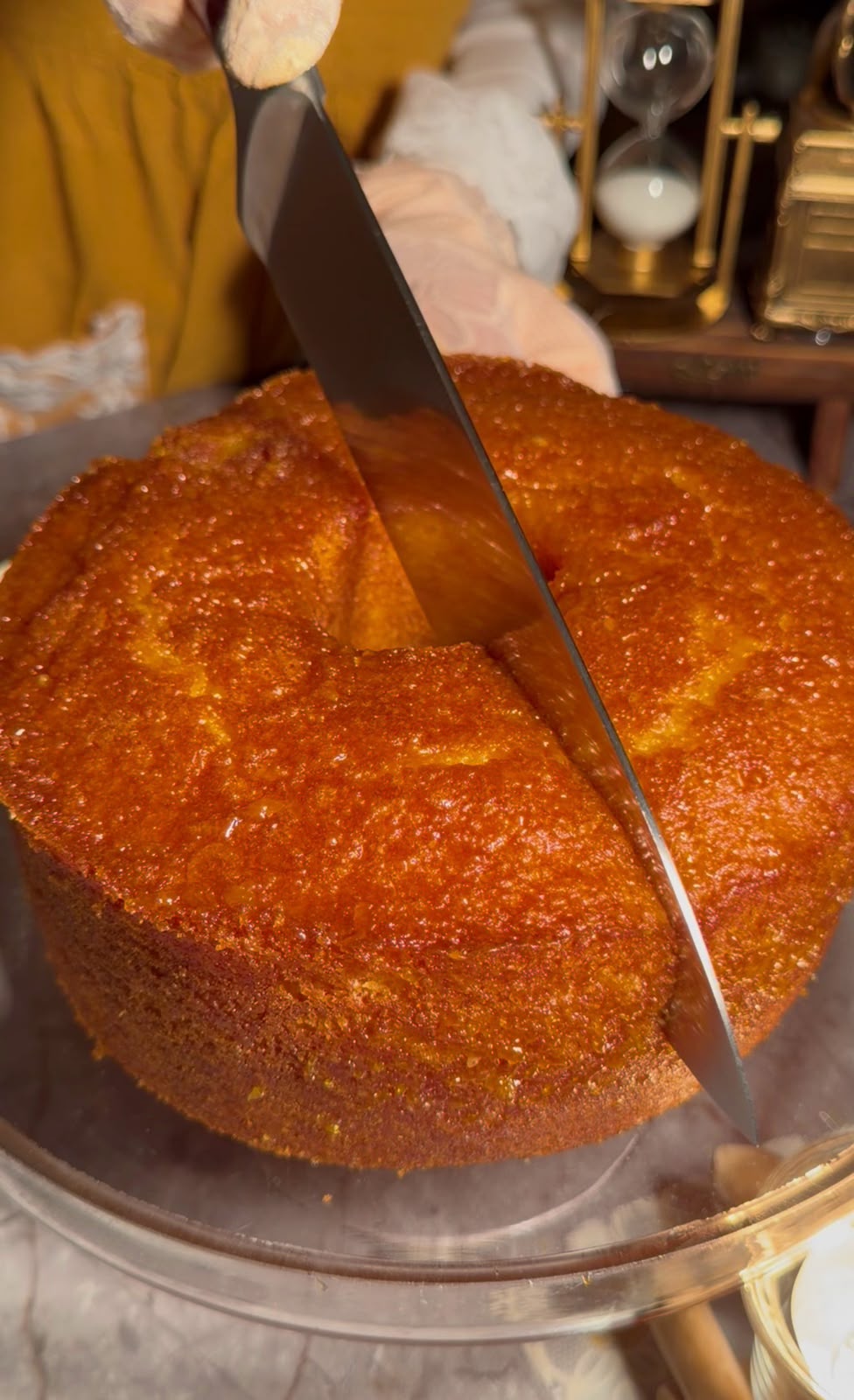 Super Moist Hot Orange Cake
