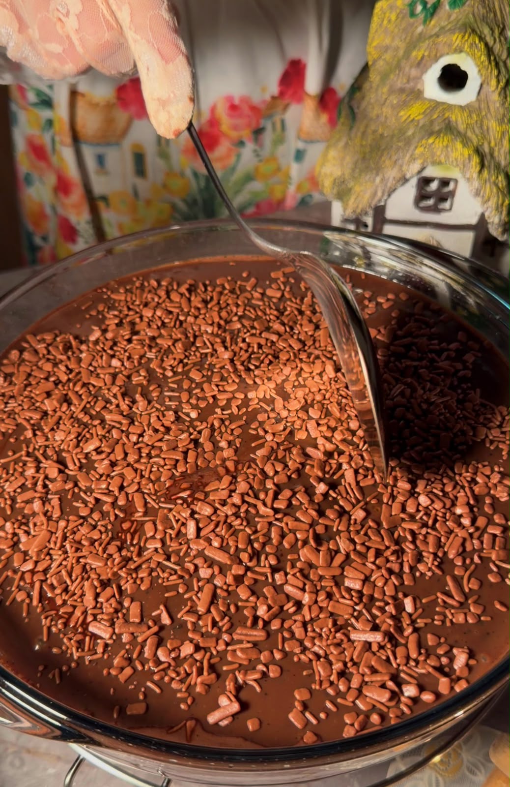 The 15-Hole Fudgy Chocolate Cake